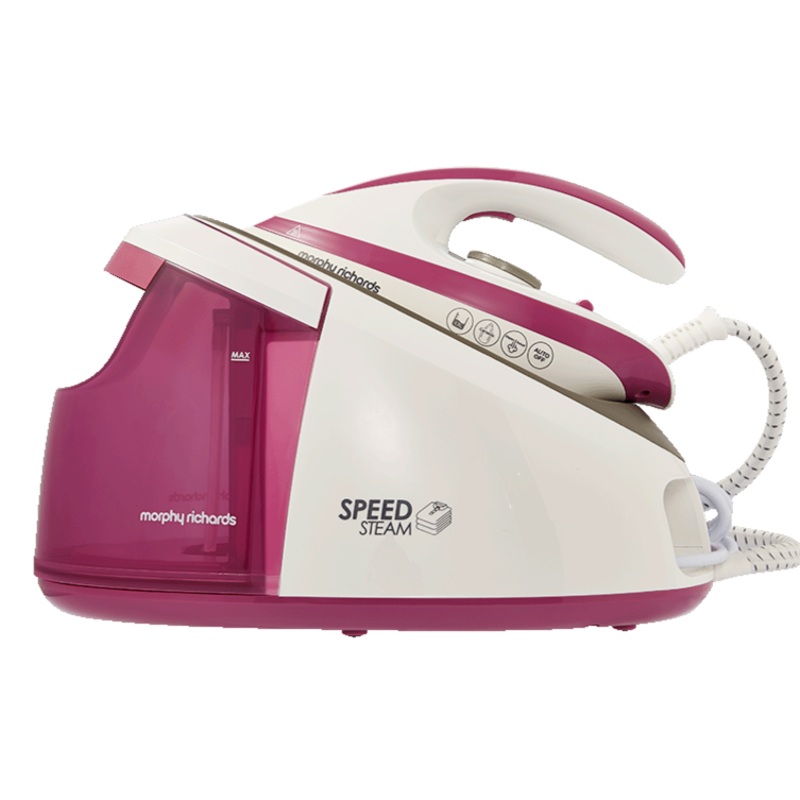 Morphy Richards 333201 Speed Steam Pink Steam Generator Iron | Next Day Delivery