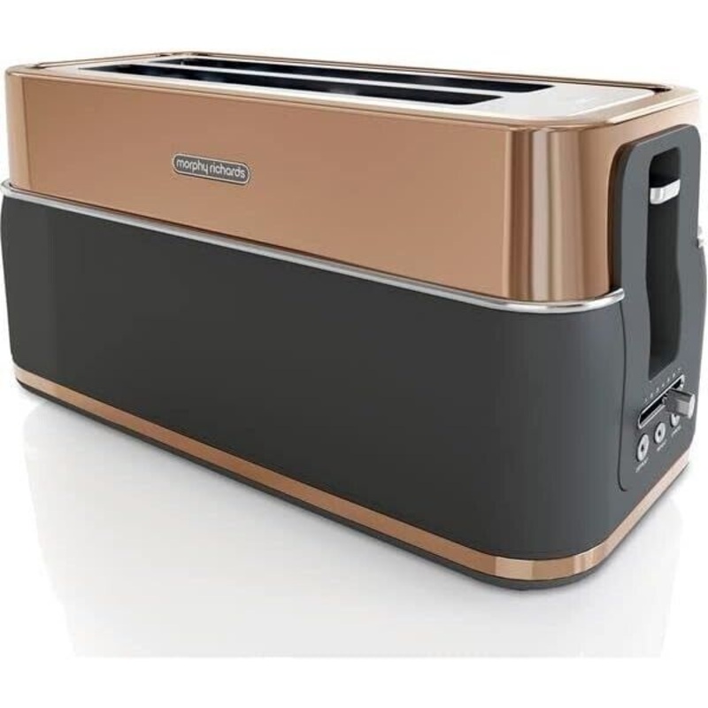 Morphy Richards Signature Opulent Copper 4 Slice Toaster 245742 | 2 Yr Guarantee