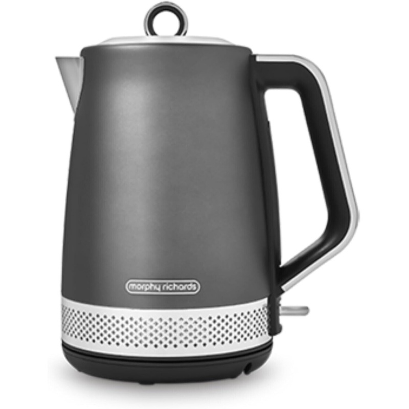 Morphy Richards Illumination Titanium 1.7L 3KW Jug Kettle in Grey 108022