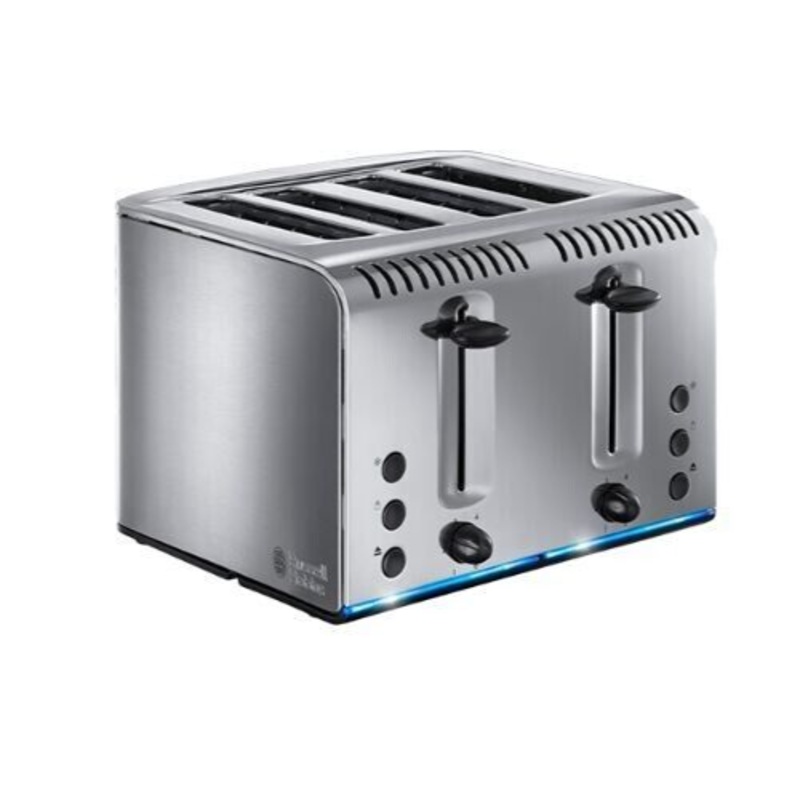 Russell Hobbs Buckingham 4 Slice Toaster Brushed & Polished Steel 20750