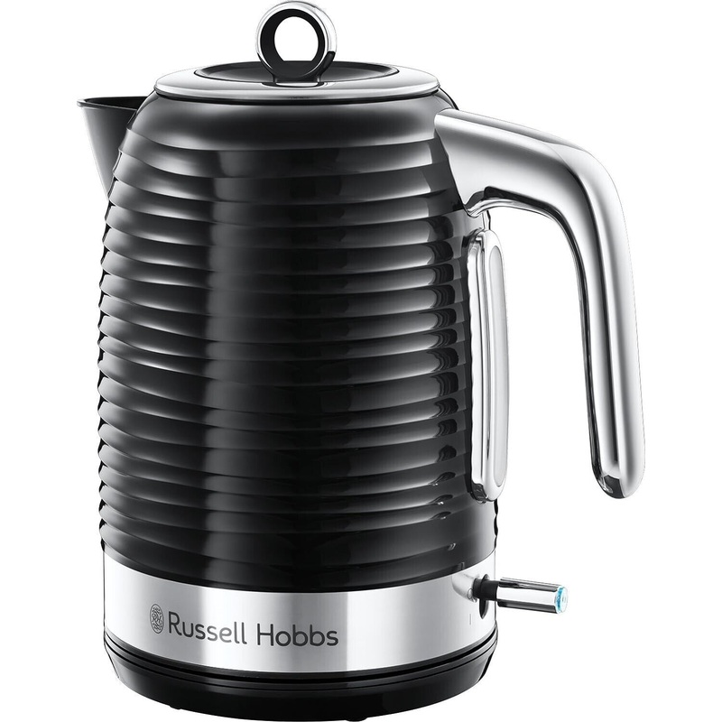 Russell Hobbs Inspire 1.7L 3KW Jug Kettle in Black & Chrome 24361