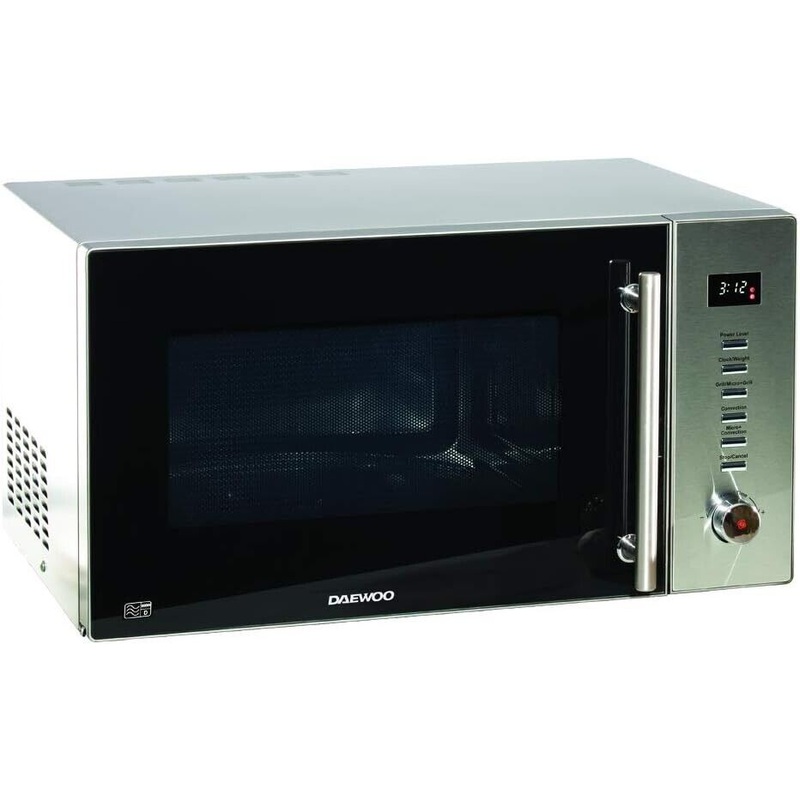 Daewoo 30L 900W Microwave Oven Grill & Convection 8 Auto Cook Settings SDA2094GE