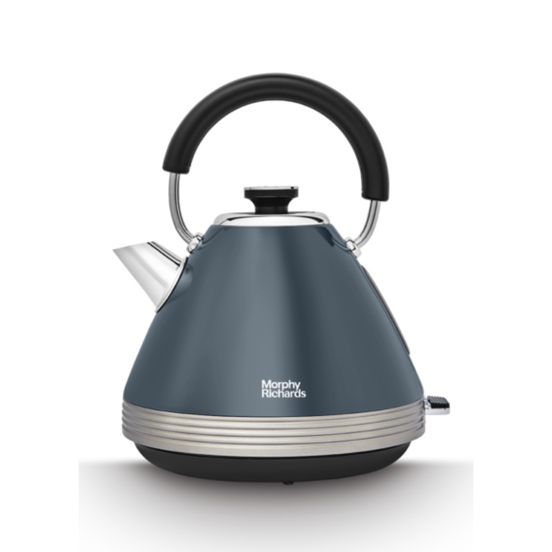 Morphy Richards Venture Retro Pyramid 1.5L 3KW Kettle in Basalt Colour 100335