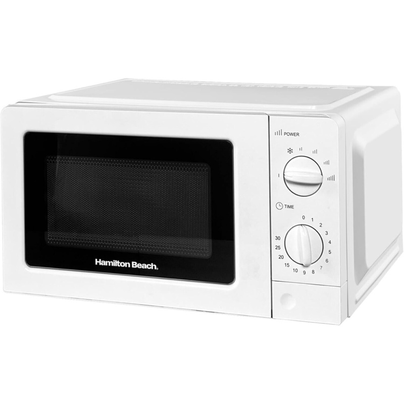 Hamilton Beach White 700W 20L Microwave Oven HB70T20W