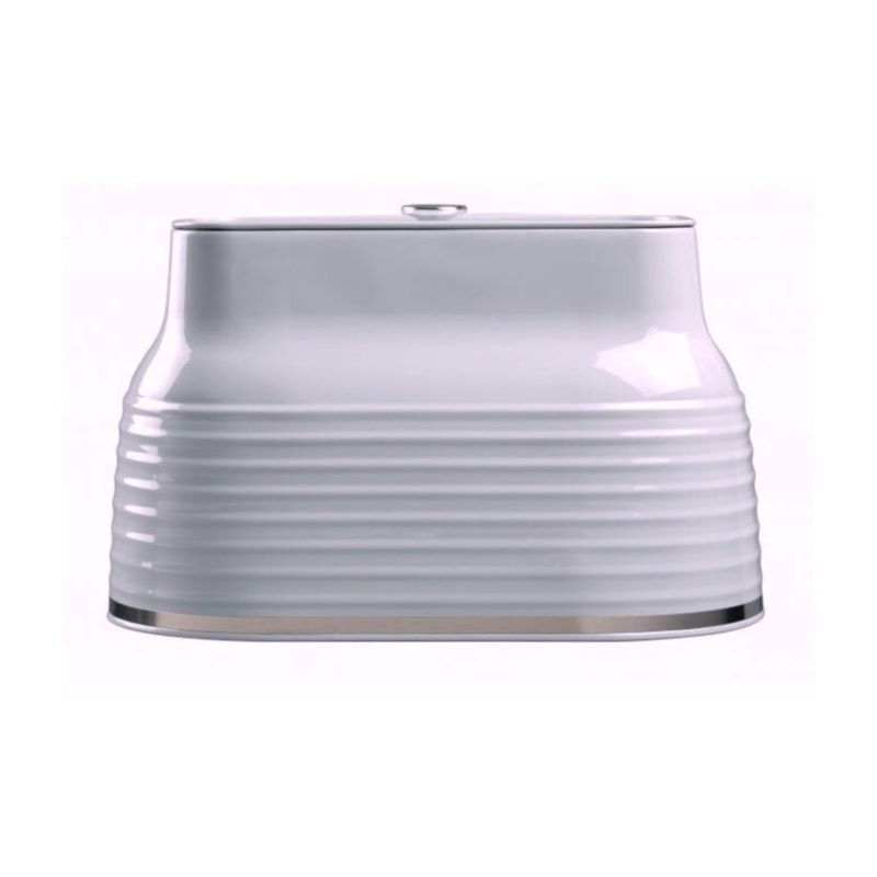 Daewoo Sienna Grey Bread Bin Modern Design Kitchen Storage KAS1848GE