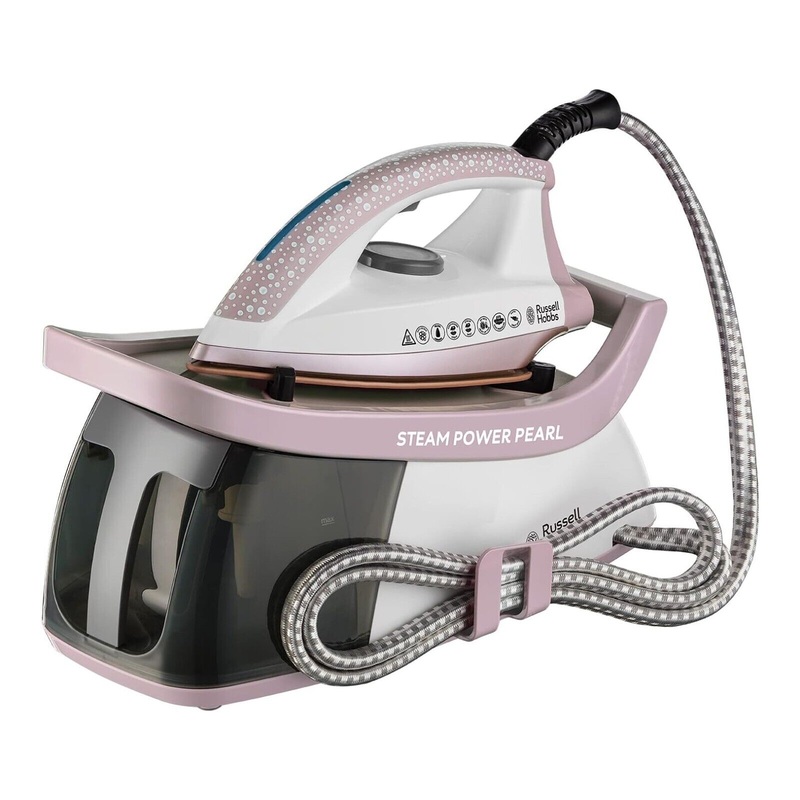 Russell Hobbs SteamPower Pearl Steam Generator Iron Ceramic Soleplate 2600W 26191