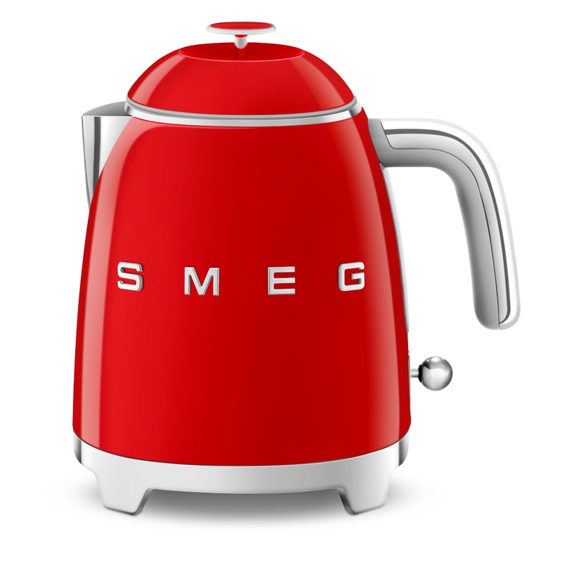 SMEG 50s Style Red Retro 0.8L 1400W Mini Kettle KLF05RDUK