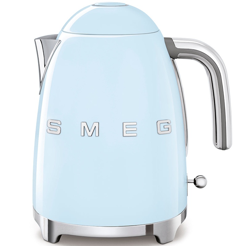 SMEG Pastel Blue 1.7L 3KW Kettle KLF03PBUK. 50`s Design Retro Kettle