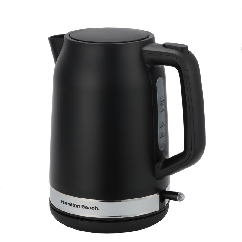 Hamilton Beach Ella 1.7L Kettle in Matte Black HBK3045MB