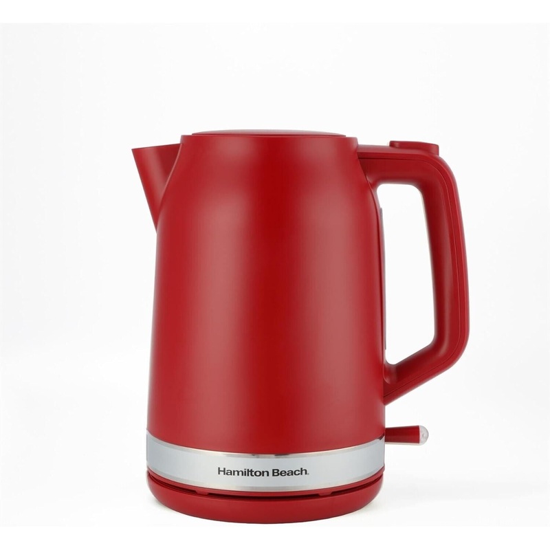 Hamilton Beach Ella 1.7L Kettle in Matte Red HBK3045MR