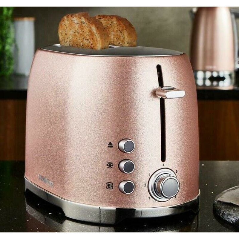 Tower Glitz Blush Pink 2 Slice Toaster T20029BP