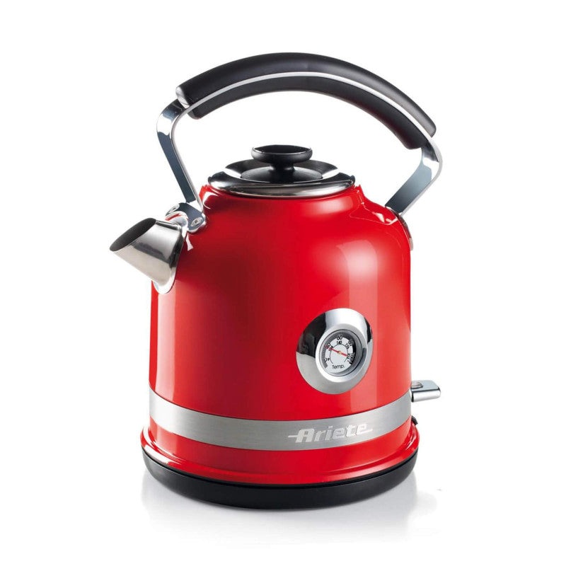 Ariete Moderna Red 1.7L Temperature Dial Kettle AR2857