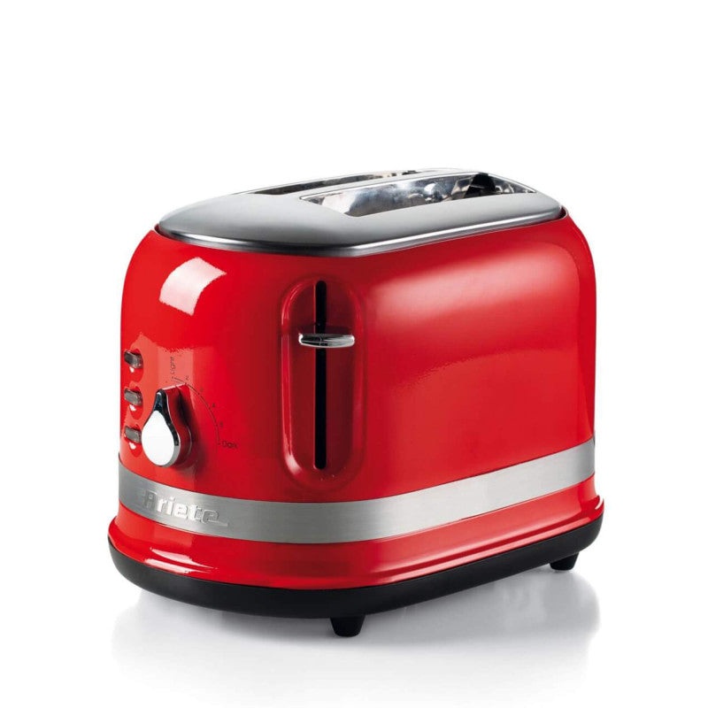 Ariete Moderna Red 2 Slice Toaster with Tongs AR1491
