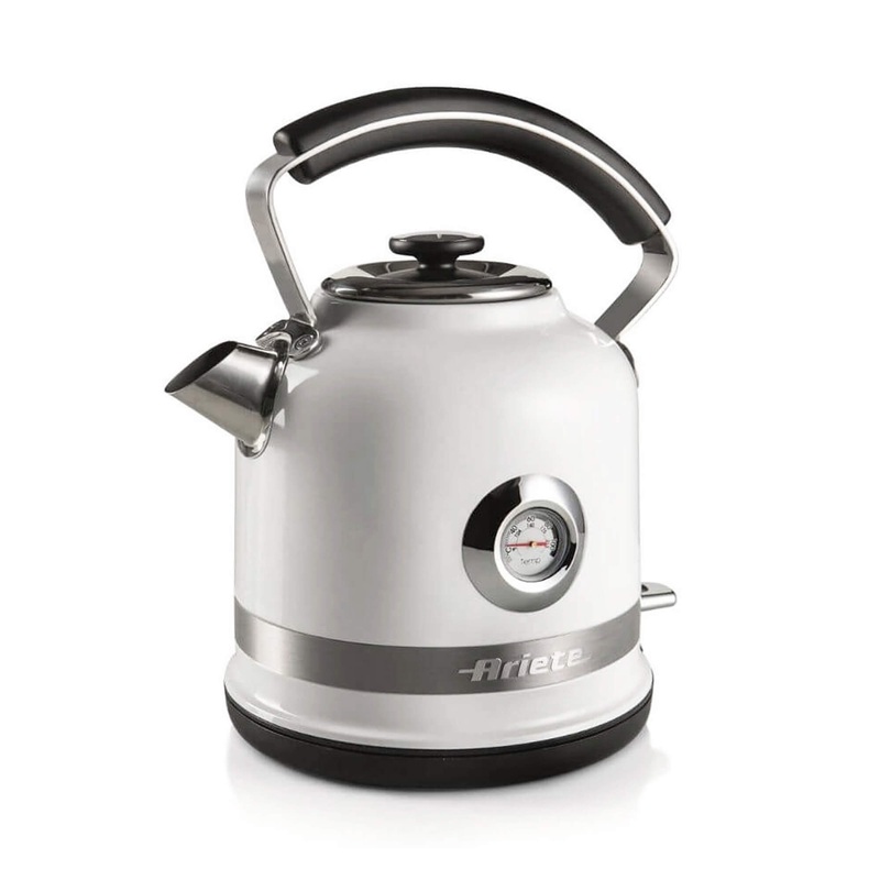 Ariete Moderna White 1.7L Temperature Dial Kettle AR2856