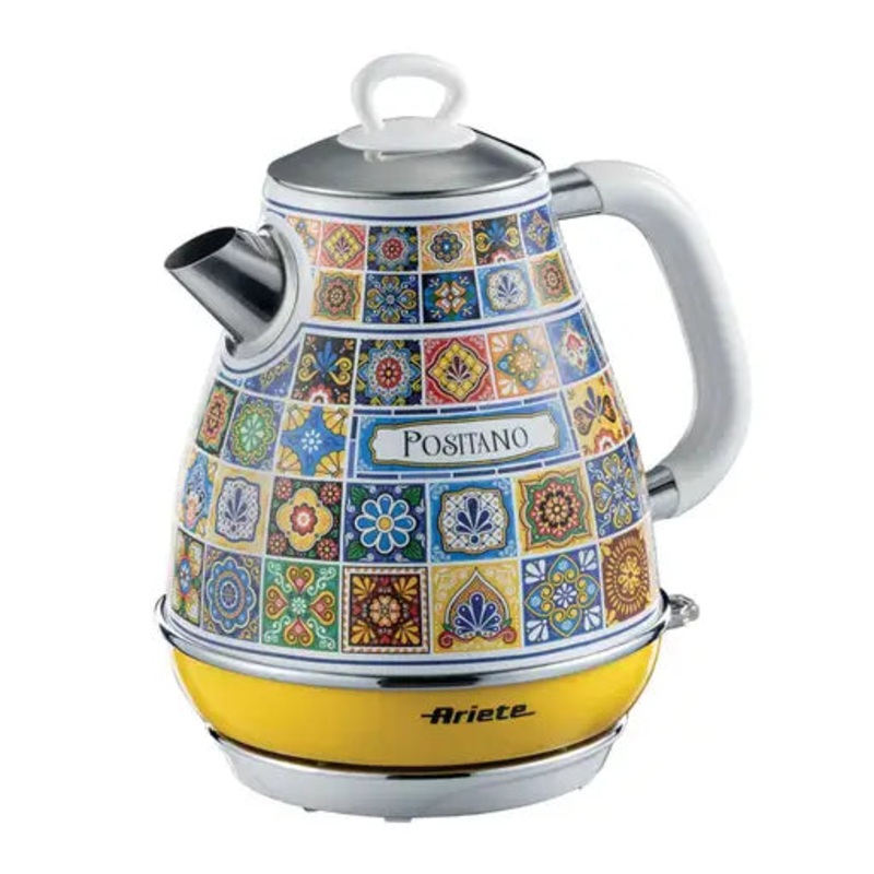 Ariete Positano 1.7L Kettle Jug Style Multi-Coloured Bollitore Kettle AR8961