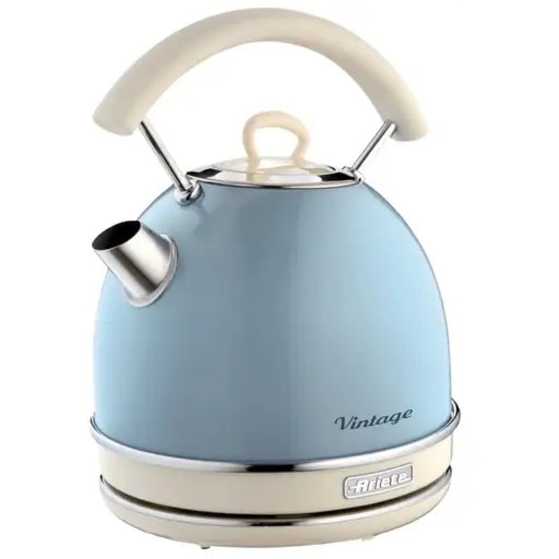 Ariete Vintage Blue 1.7L Retro Style Dome Kettle AR7705