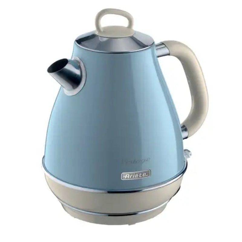 Ariete Vintage Blue 1.7L Retro Style Jug Kettle AR6905