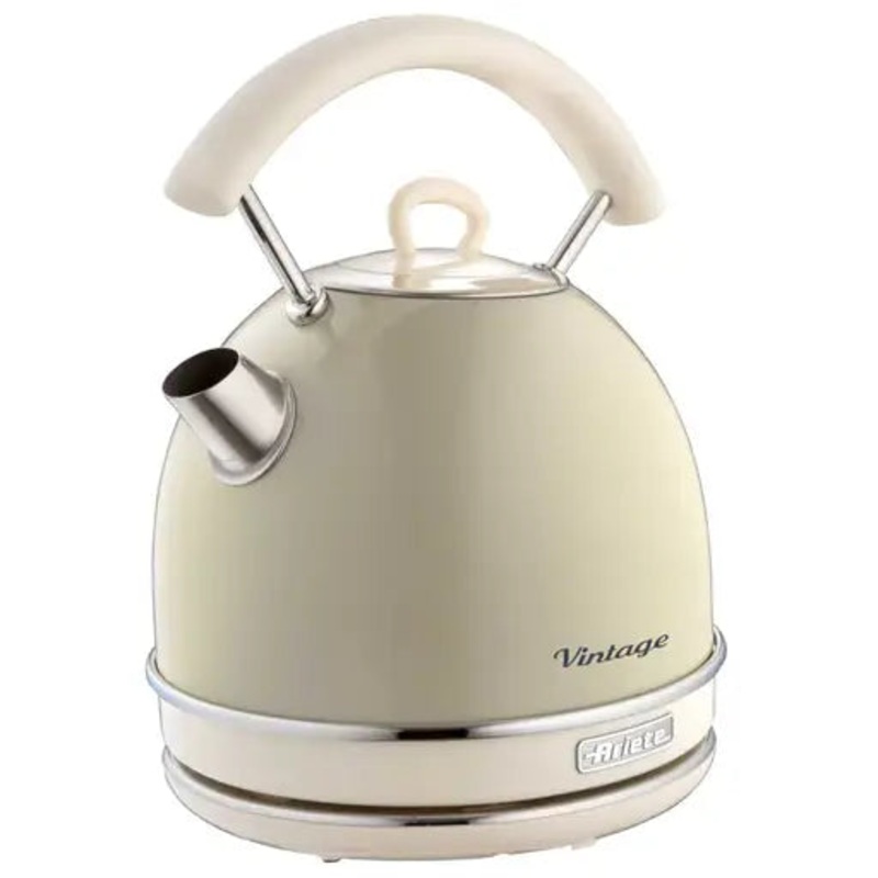 Ariete Vintage Cream 1.7L Retro Style Dome Kettle AR7703