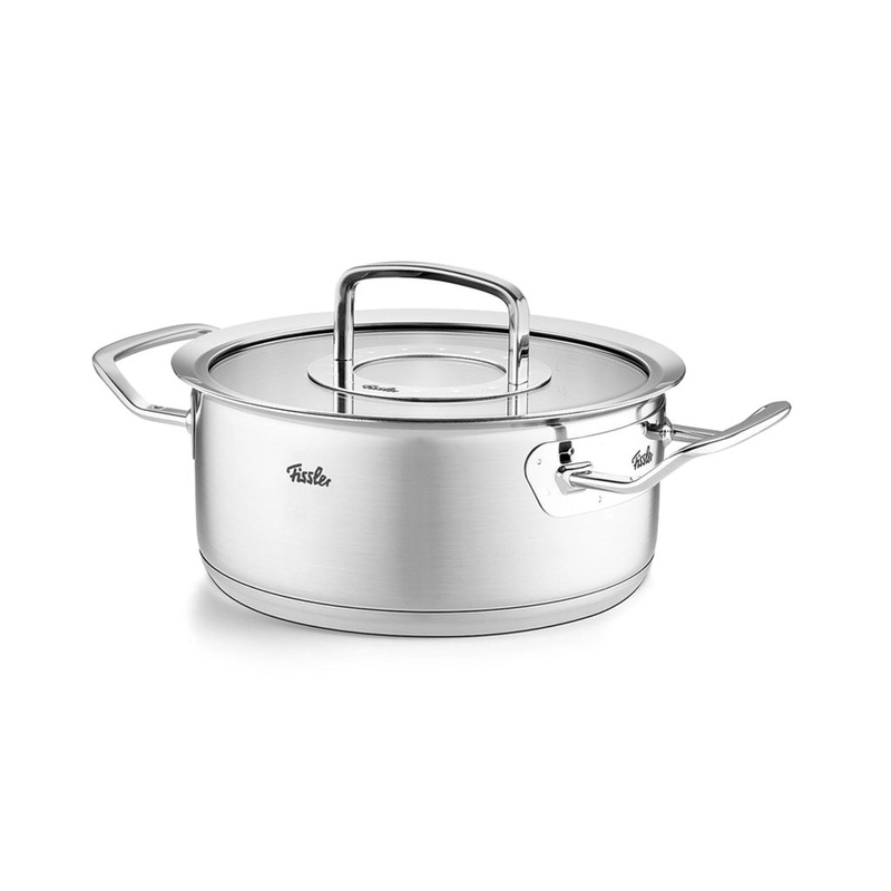 Cacerola acero inoxidable con tapa de cristal Original-Profi Collection Fissler