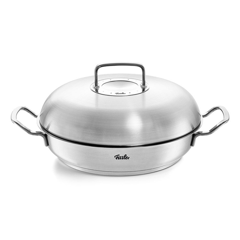 Cacerola baja 28cm de acero con tapa Original-Profi Collection Fissler