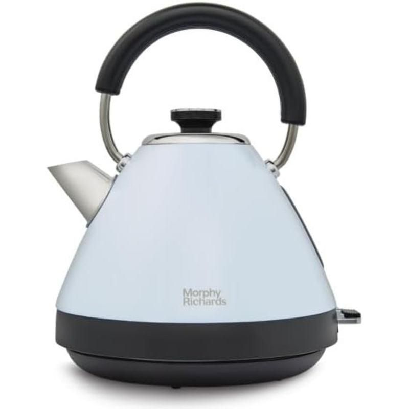 Morphy Richards Venture Duck Egg Blue 1.5L 3KW Kettle - Rapid Boil 100136