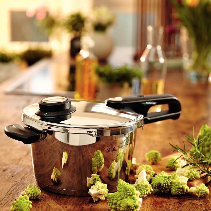 Olla a presin con cestillo (de 2,5 a 8 L) Vitavit Premium Fissler