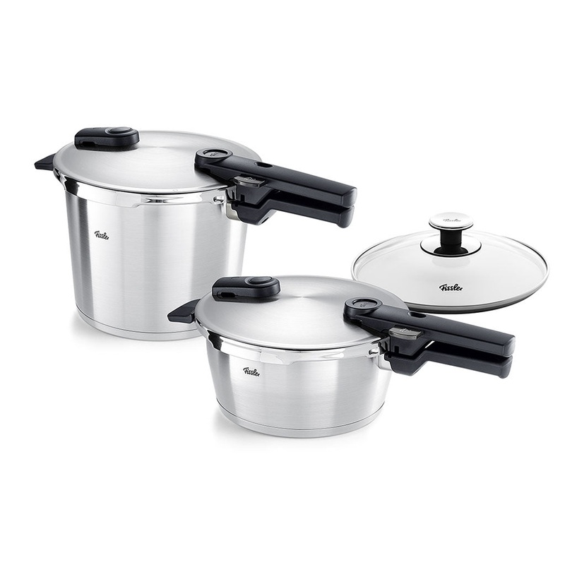 Olla a presin con tapa adicional Vitaquick Premium Fissler
