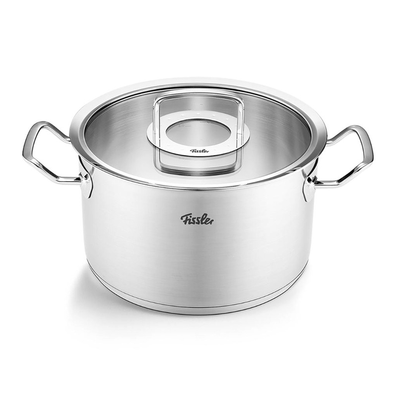 Olla acero inoxidable con tapa de cristal Original-Profi Collection Fissler