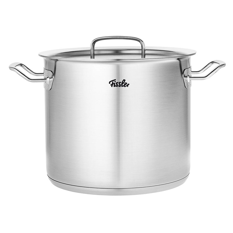 Olla alta de acero inoxidable con tapa Original-Profi Collection Fissler