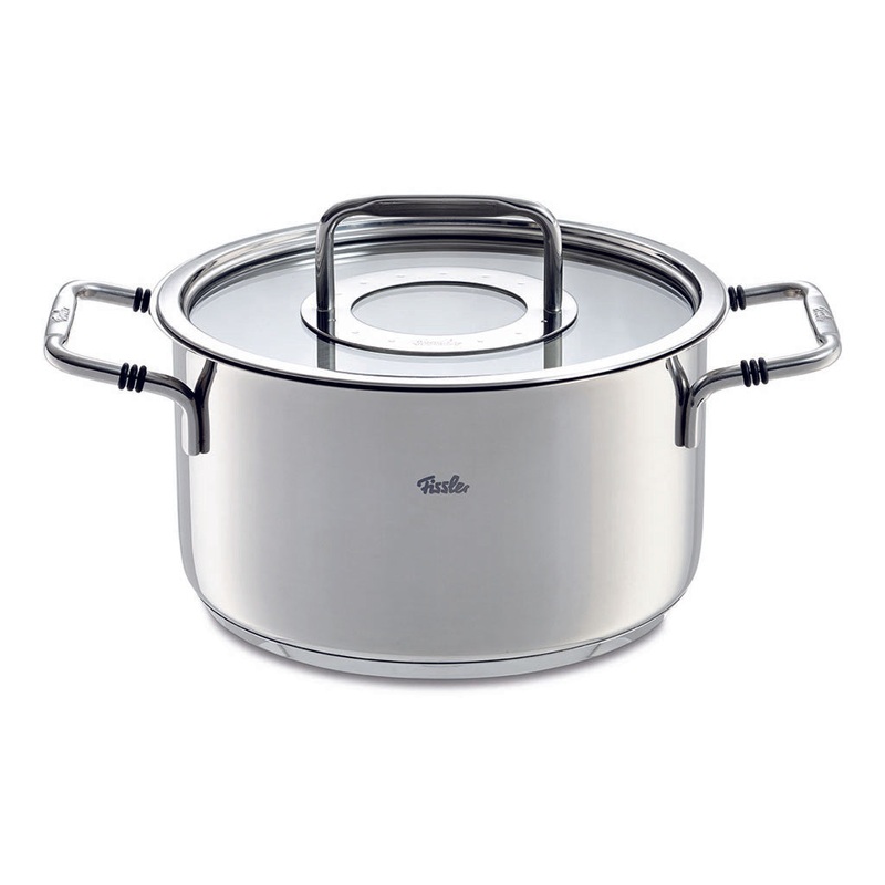 Olla con tapa de acero inoxidable Bonn Fissler