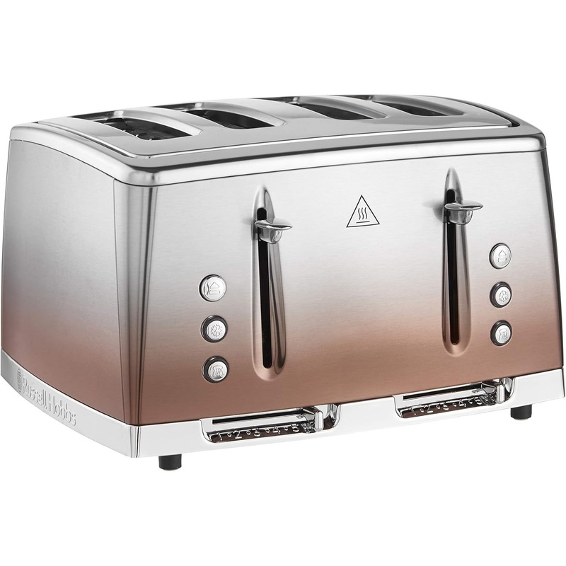 Russell Hobbs Eclipse 25143 4 Slice Toaster in Copper Sunset