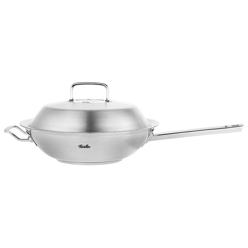 Wok con tapa de acero inoxidable Original-Profi Collection Fissler