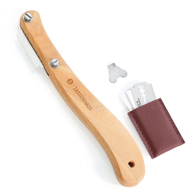 Cuchilla para grear pan con mango de haya Zassenhaus