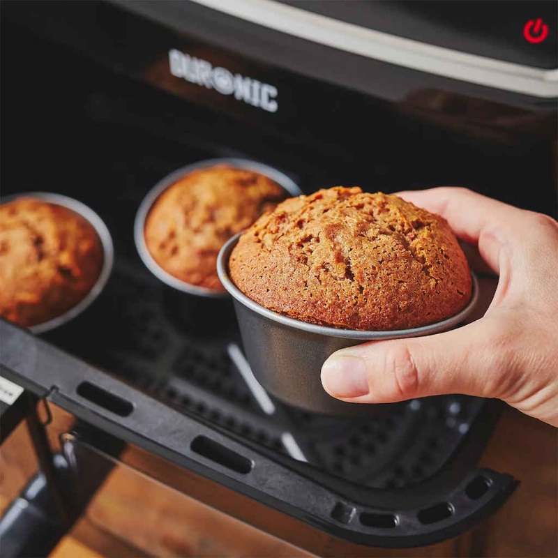 Set de 4 moldes altos individuales para freidora de aire y horno Wham Cook