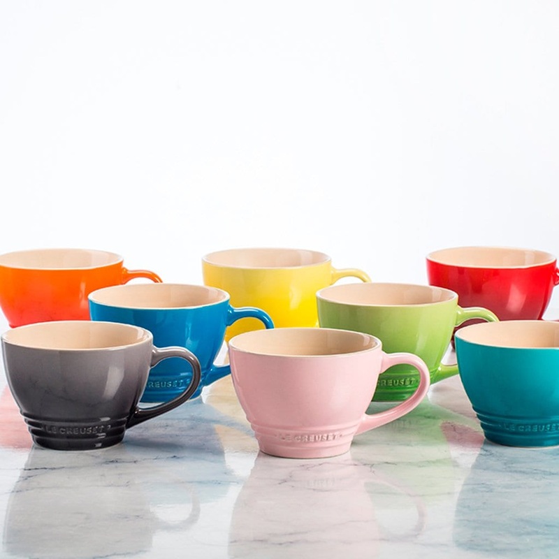 Tazas cermicas para capuccino 400ml Le Creuset