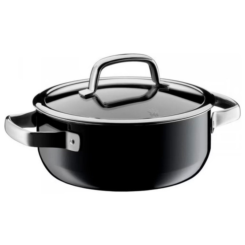 Cacerola baja de hierro FusionTec Mineral Black WMF