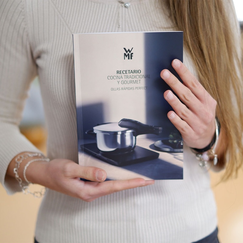 Recetario "Cocina tradicional y Gourmet Ollas rpidas" WMF