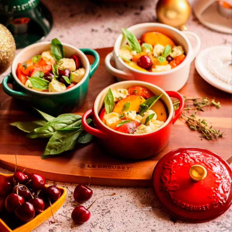 Mini cocotte cermica Ed. Limitada Holly Le Creuset