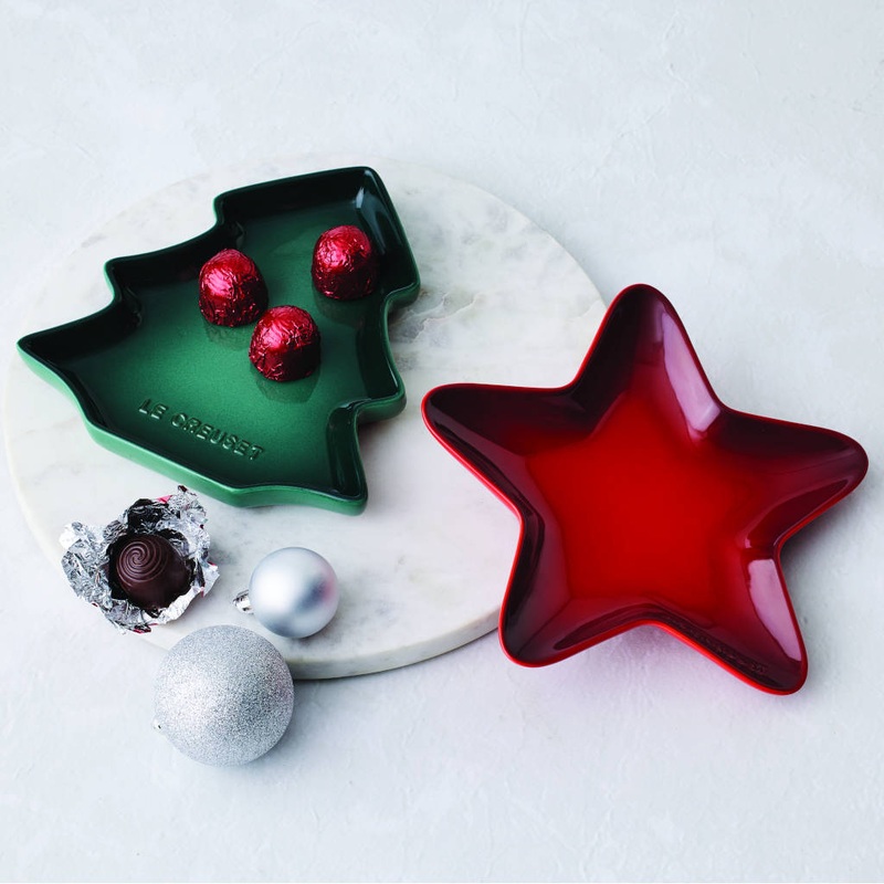 Platos Christmas Le Creuset