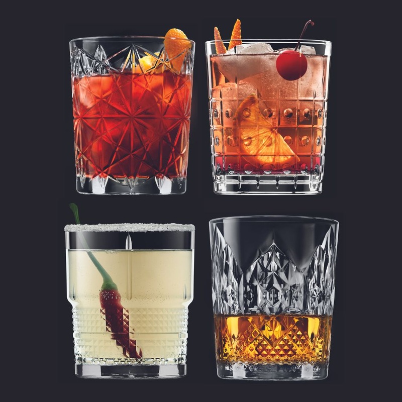 Set 4 vasos Bartender Bormioli Rocco