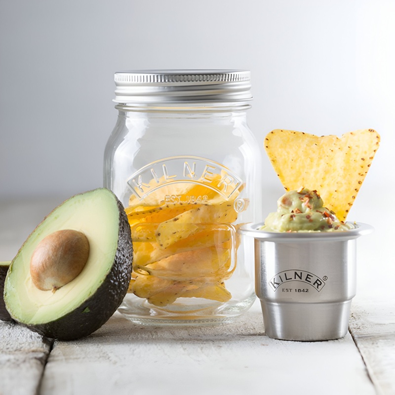 Tarro hermtico de vidrio para llevar On The Go Kilner