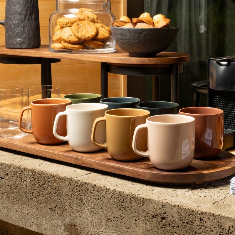 Taza Mug de porcelana francesa Madeleine Revol