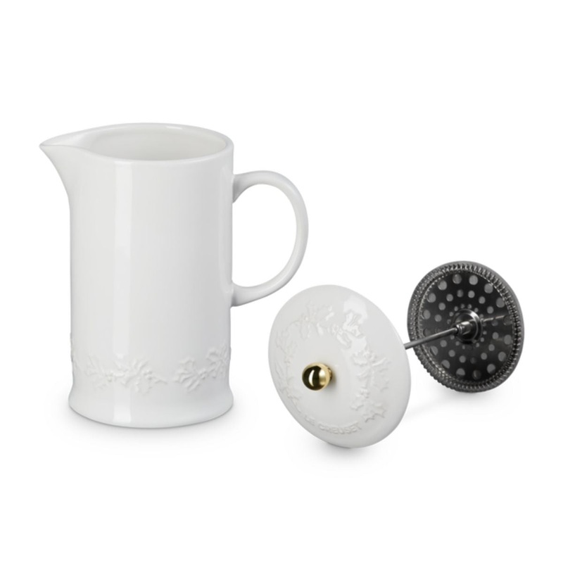 Cafetera de prensa Edicin Especial Navidad! Le Creuset