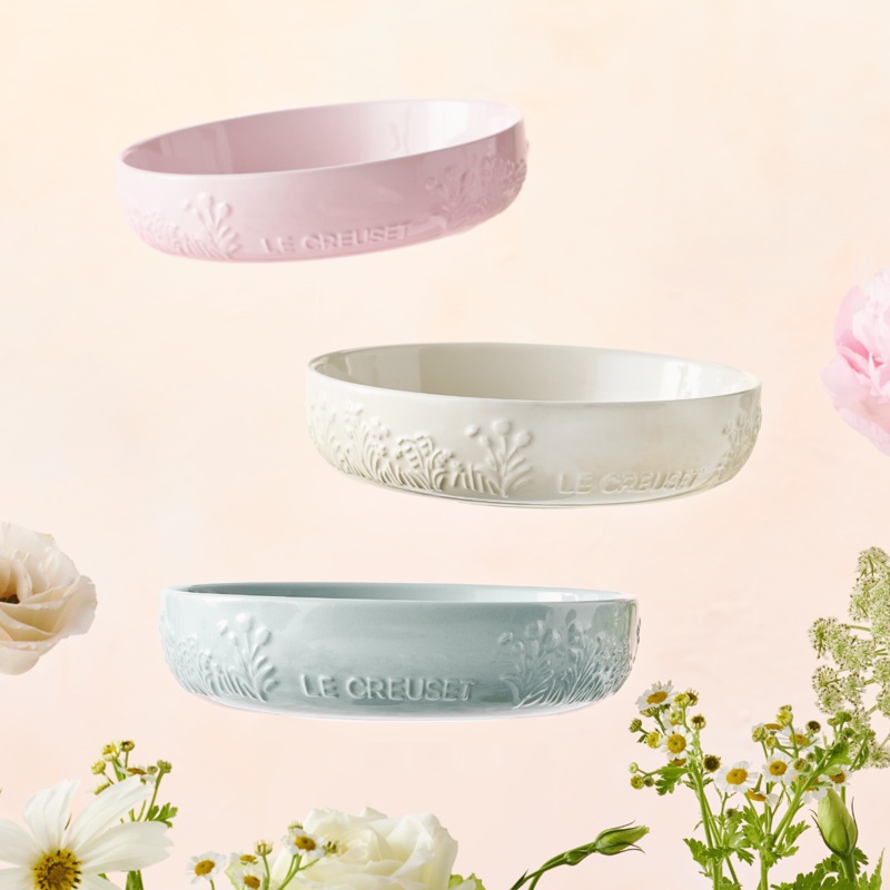 Plato cermico Jardn Le Creuset