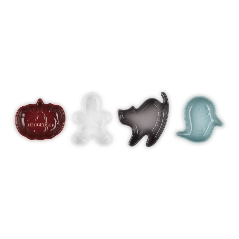 Set de 4 platos mini cermicos Edicin Especial Halloween! Le Creuset