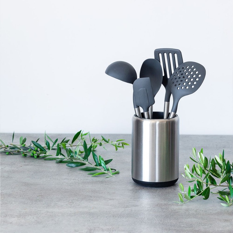 Set de 5 utensilios con bote Signature Bra