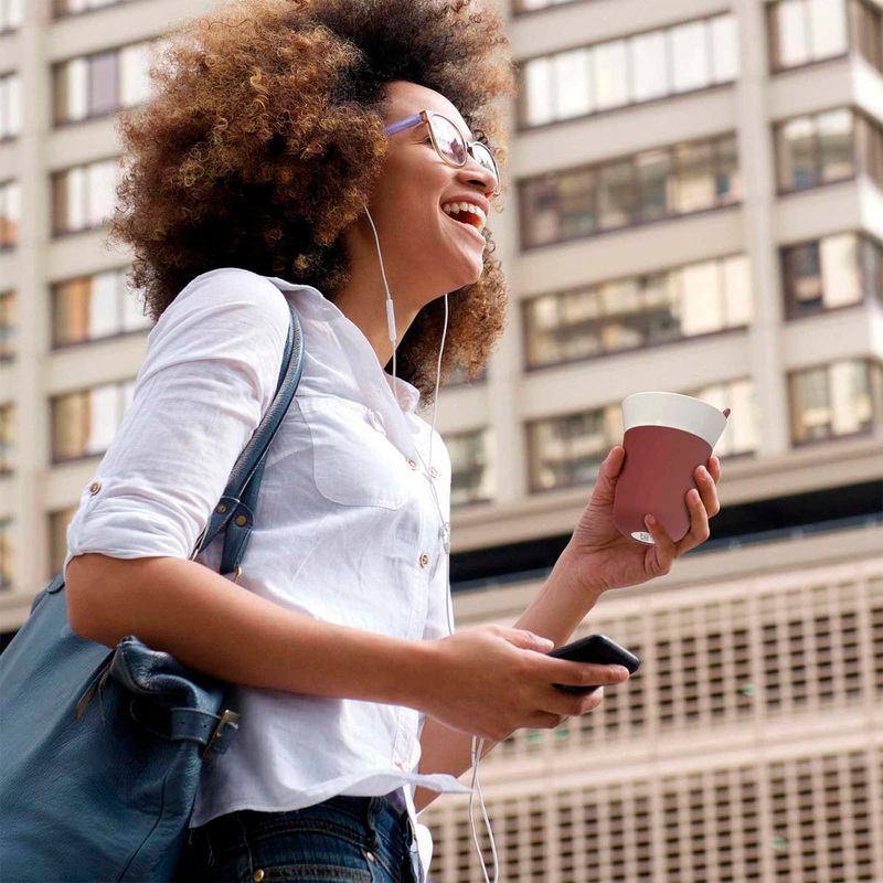 Taza de viaje de porcelana Berghoff