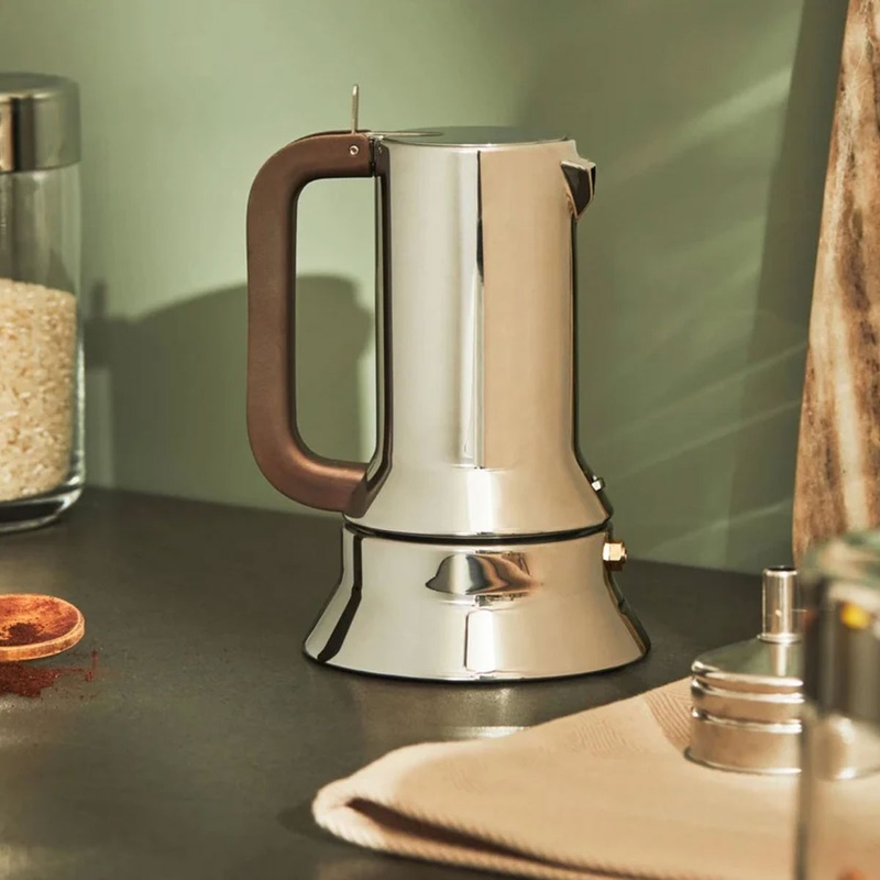 Cafetera de acero inoxidable Richard Sapper Alessi