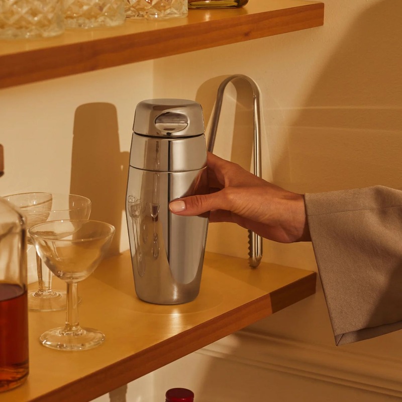 Coctelera clsica de acero inoxidable Alessi
