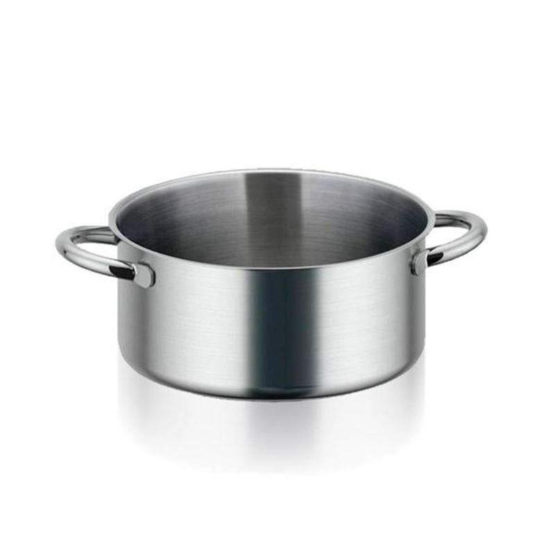 Olla baja de acero inoxidable Prim Appety de De Buyer